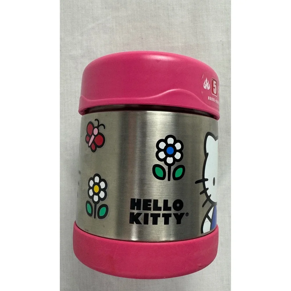 Thermos Hello Kitty FUNtainer 10oz Food Hot and Cold Container Stainless Steel